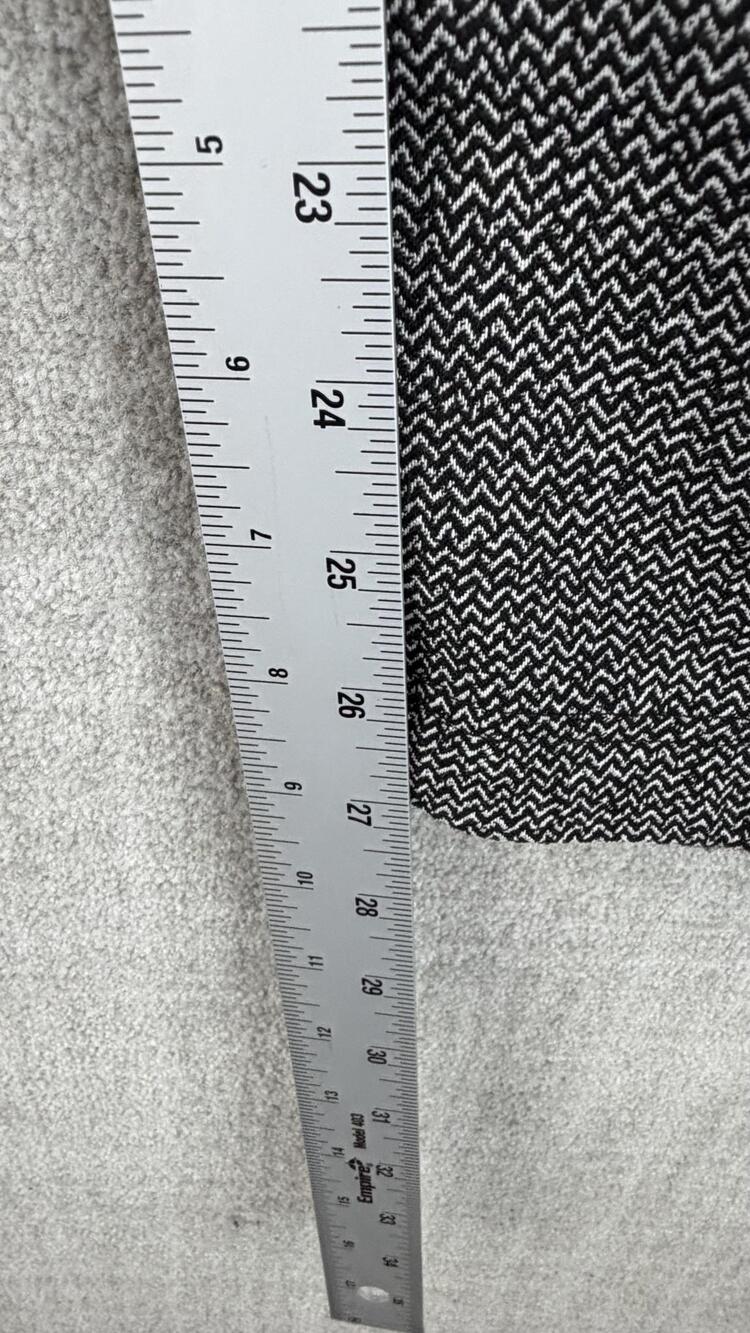 Calvin Klein Pants Womens 10 Gray Herringbone Jegging Elastic Waist Pull On - Picture 7 of 10